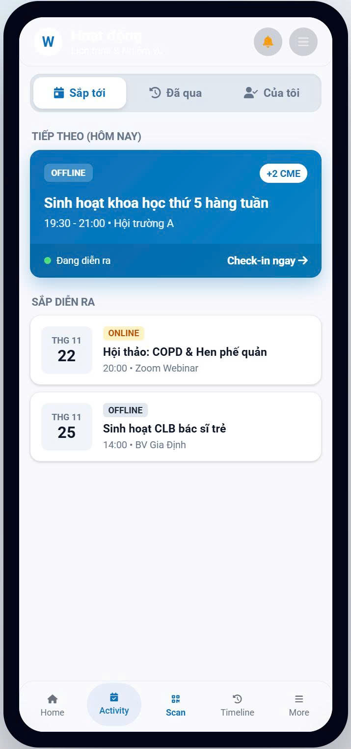 Activity Screen